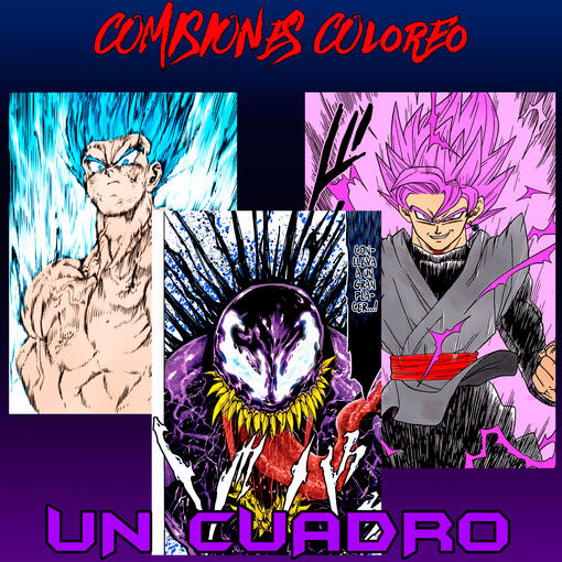 Aqui el personaje abarca un panel completo